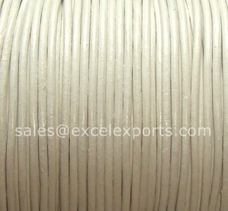 Round Leather cord 1mm